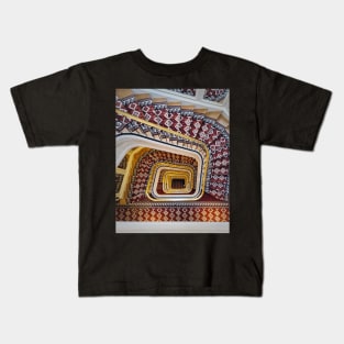 luxurious hypnotic staircase Kids T-Shirt